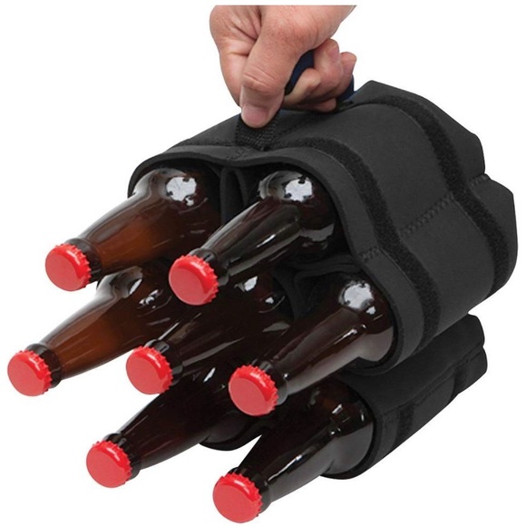 Holiday Bevbarrel Beer Coozie & holder Beverage container Compact heavy duty NEW - Picture 3 of 10